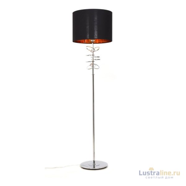 Торшер Lumina Deco Milari LDF 5530 CHR+BK