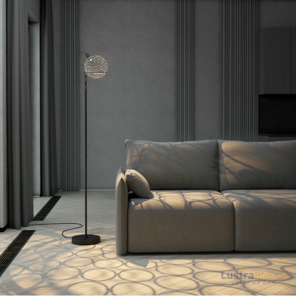 Торшер Eurosvet Gemini 80492/1 черный a069041