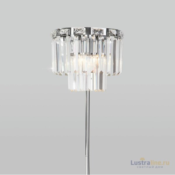 Торшер Eurosvet Elegante 01137/3 хром/прозрачный хрусталь Strotskis a060650 Торшер Eurosvet Elegante 01137/3 хром/прозрачный хрусталь Strotskis a060650