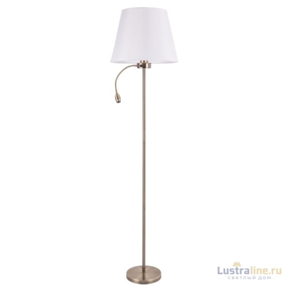Торшер Arte Lamp Elba A2581PN-2AB Торшер Arte Lamp Elba A2581PN-2AB