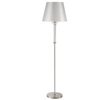 Торшер Crystal Lux Nicolas NICOLAS PT1 NICKEL/WHITE