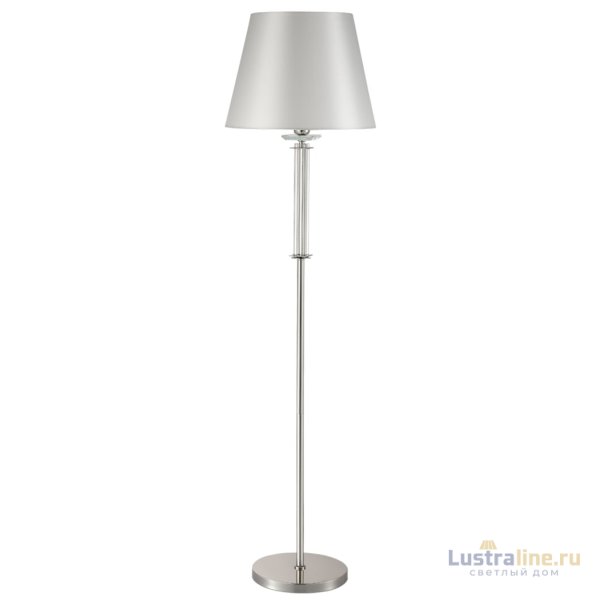 Торшер Crystal Lux Nicolas NICOLAS PT1 NICKEL/WHITE Торшер Crystal Lux Nicolas NICOLAS PT1 NICKEL/WHITE