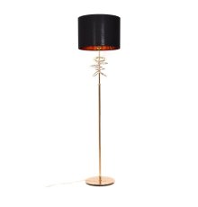 Торшер Lumina Deco Milari LDF 5530 F.GD+BK