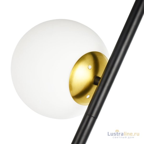 Торшер Arte Lamp Alcor A2224PN-2BK Торшер Arte Lamp Alcor A2224PN-2BK