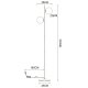 Торшер Arte Lamp Alcor A2224PN-2BK