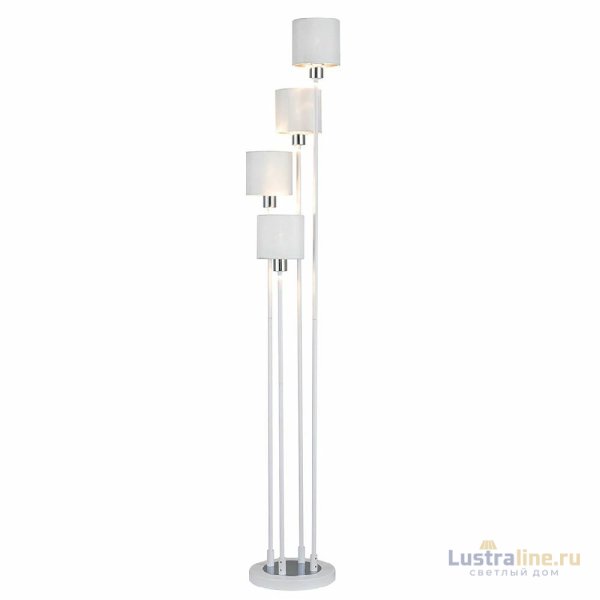 Торшер Escada Denver 1109/4 White/Silver