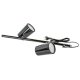 Торшер Uniel ULM-T600 2х6W/4500K/DIM BLACK UL-00010174
