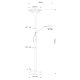 Торшер Arte Lamp Duetto A4329PN-2PB
