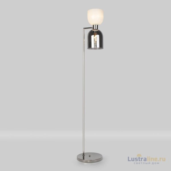 Торшер Eurosvet Tandem 01085/2 никель Торшер Eurosvet Tandem 01085/2 никель