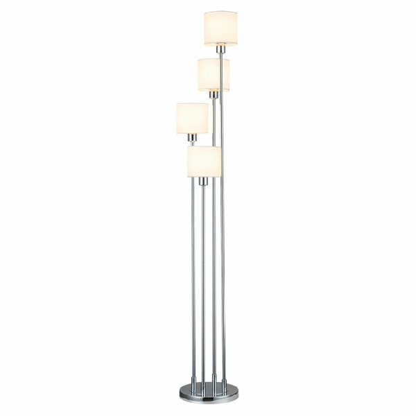 Торшер Escada Denver 1109/4 Chrome/Beige