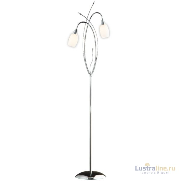 Торшер Eurosvet 22080/2F хром