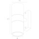 Уличный настенный светильник Arte Lamp Sonaglio A3302AL-2WH