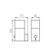 Ландшафтный светильник Kanlux Vadra 21L-UP SE 29011