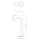 Фасадный светильник Arte Lamp Bronn A2367AL-1BK