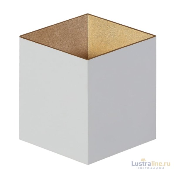 Уличный настенный светодиодный светильник Crystal Lux CLT 227W WH-GO Уличный настенный светодиодный светильник Crystal Lux CLT 227W WH-GO
