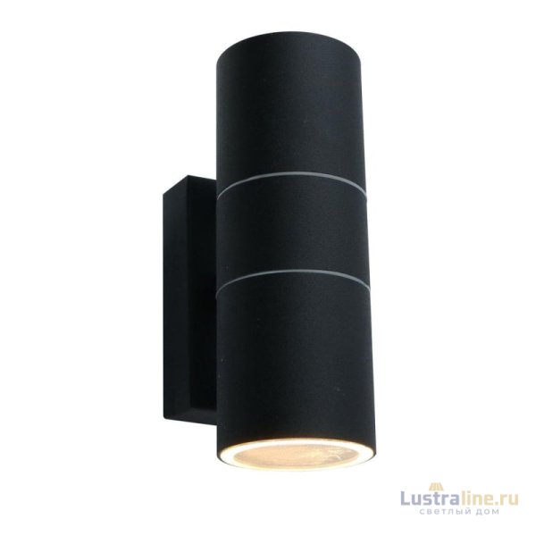 Уличный настенный светильник Arte Lamp Sonaglio A3302AL-2BK Уличный настенный светильник Arte Lamp Sonaglio A3302AL-2BK