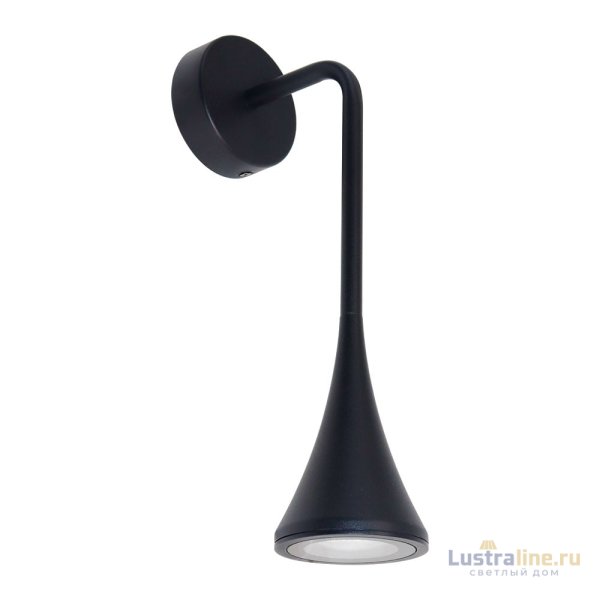 Фасадный светильник Arte Lamp Bronn A2367AL-1BK Фасадный светильник Arte Lamp Bronn A2367AL-1BK