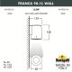 Уличный настенный светильник Fumagalli 3A7.002.000.WXU1L