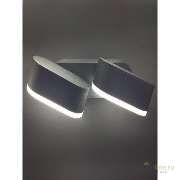 Архитектурный светильник Elvan GW-820A/2-12W-WW-Bk Архитектурный светильник Elvan GW-820A/2-12W-WW-Bk