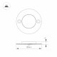 Архитектурный светильник Arlight ART-DECK-LAMP-R56-3W Day4000 (SL, 120 deg, 24V) 045343
