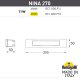 Светильник для подсветки лестниц Fumagalli Nina 8C1.000.000.BYP1L