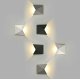 Уличный настенный светодиодный светильник Elektrostandard 1517 Techno LED Batterfly 4690389108884