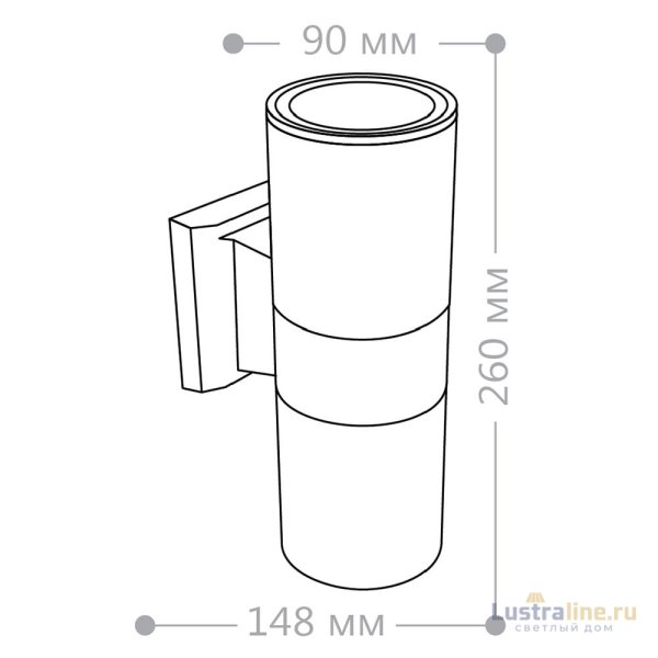 Уличный настенный светильник Feron DH0702 06295 Уличный настенный светильник Feron DH0702 06295