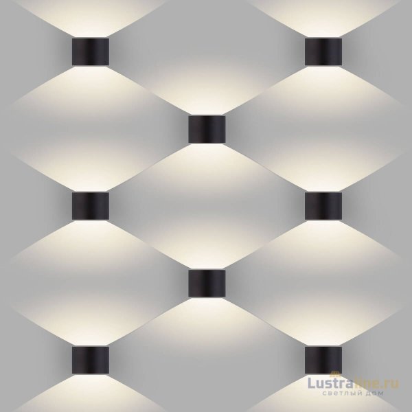 Уличный настенный светодиодный светильник Elektrostandard 1518 Techno LED Blade черный 4690389108938