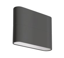 Уличный настенный светодиодный светильник Arlight SP-Wall-Flat-S110x90-2x3W Warm3000 032410