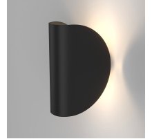 Уличный настенный светодиодный светильник Elektrostandard Taco 1632 Techno Led чёрный 4690389167256