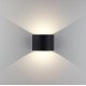 Уличный настенный светодиодный светильник Elektrostandard 1518 Techno LED Blade черный 4690389108938