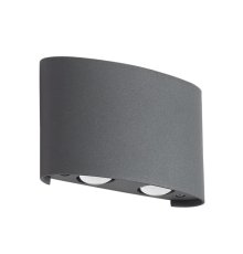 Уличный настенный светодиодный светильник Crystal Lux CLT 023W2 DG