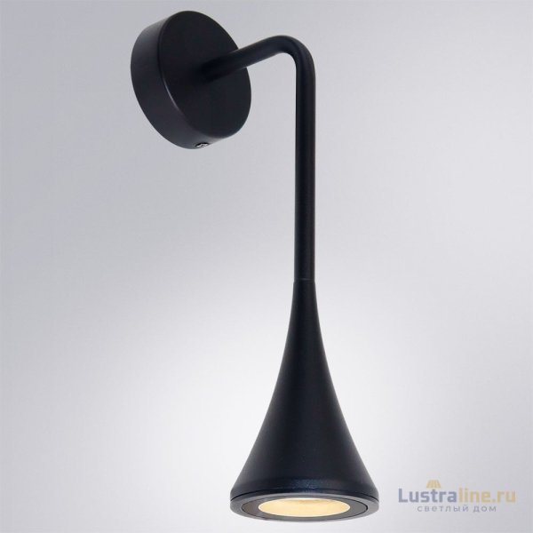 Фасадный светильник Arte Lamp Bronn A2367AL-1BK Фасадный светильник Arte Lamp Bronn A2367AL-1BK