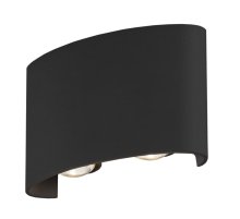 Настенный светильник Elektrostandard 1555 TECHNO LED TWINKY DOUBLE черный