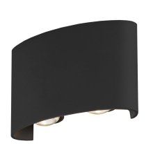 Настенный светильник Elektrostandard 1555 TECHNO LED TWINKY DOUBLE черный