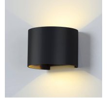 Уличный настенный светодиодный светильник Elektrostandard 1518 Techno LED Blade черный 4690389108938