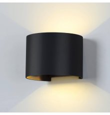 Уличный настенный светодиодный светильник Elektrostandard 1518 Techno LED Blade черный 4690389108938