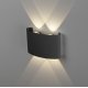 Настенный светильник Elektrostandard 1555 TECHNO LED TWINKY DOUBLE черный