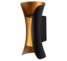 Архитектурный светильник Эра WL42 BK+GD Б0054420 УЦ