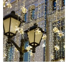 Светодиодная нить Eurosvet 400-101 белый 10м IP65