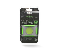 Налобный светодиодный фонарь Gauss от батареек 65х45 150 лм GF305