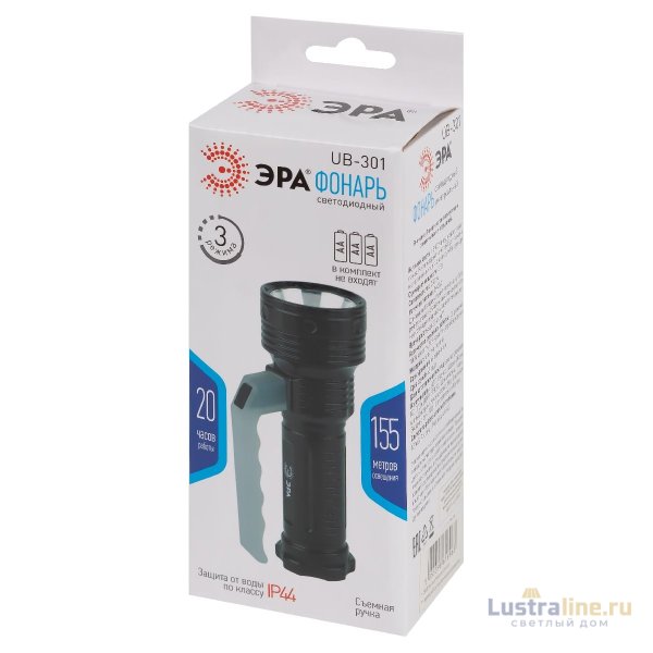 Фонарь на батарейках Эра UB-301 Б0054035 Фонарь на батарейках Эра UB-301 Б0054035