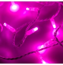 Светодиодная гирлянда Arlight ARD-String-Classic-10000-White-100LED-Flash PINK 025822