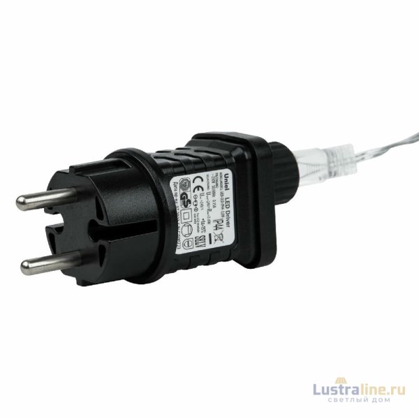 Уличная гирлянда Uniel ULD-B12006-195/TTK PINK IP44 UL-00010881