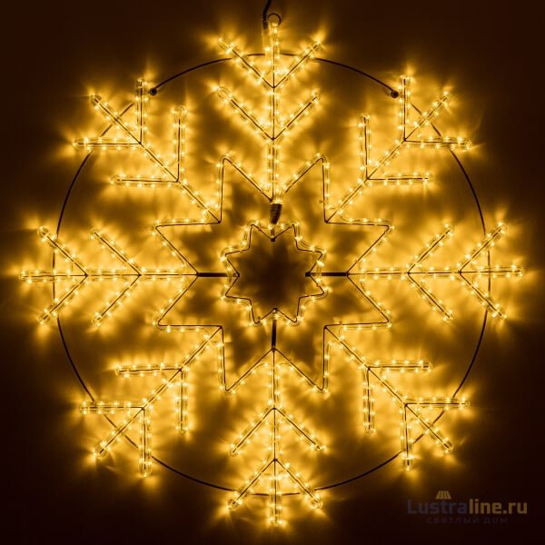 Фигура Arlight ARD-Snowflake-M8-950x950-540LED Warm 034255