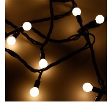 Светодиодная гирлянда Arlight ARD-Ball-Classic-D13-10000-Black-100LED Warm 025572
