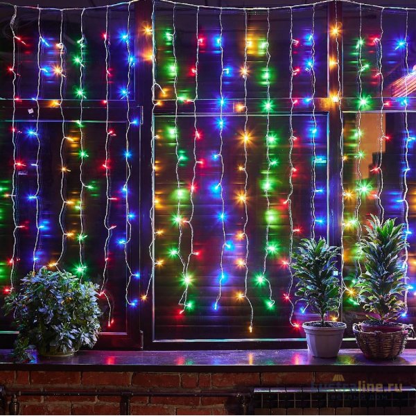 Уличная гирлянда Uniel ULD-C3020-264/TTK MULTI IP44 UL-00010917 Уличная гирлянда Uniel ULD-C3020-264/TTK MULTI IP44 UL-00010917