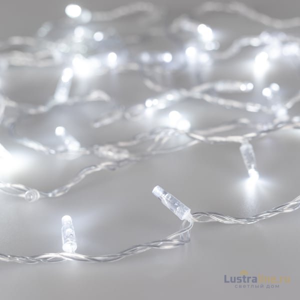 Светодиодная гирлянда Arlight ARD-String-Classic-1000-Clear-100LED-Pulse White 031638