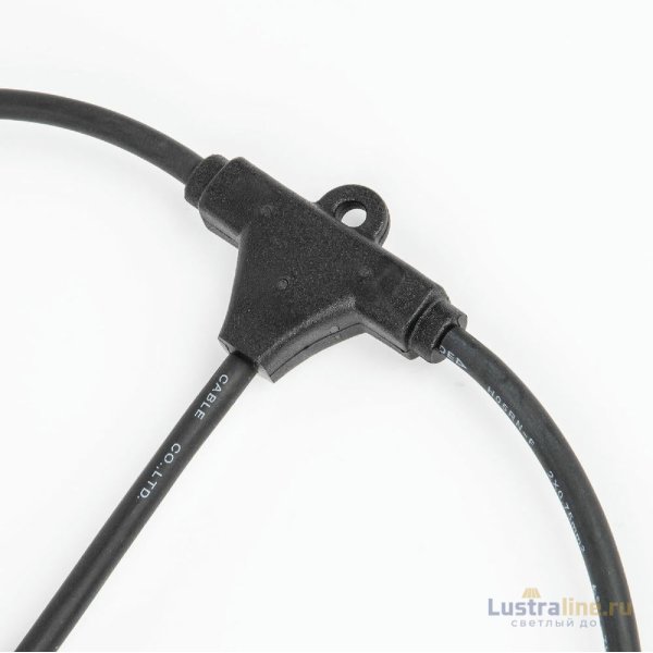 Гирлянда для освещения теплиц Uniel UDL-K230 6/E27/5M IP54 BLACK BELT-LIGHT GREENHOUSE UL-00010925
