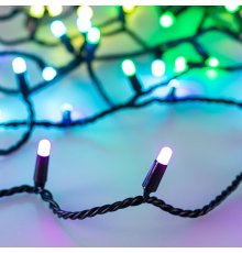 Светодиодная гирлянда Arlight ARD-String-Classic-10000-Black-95LED-Milk-Live RGBW-DMX 031747